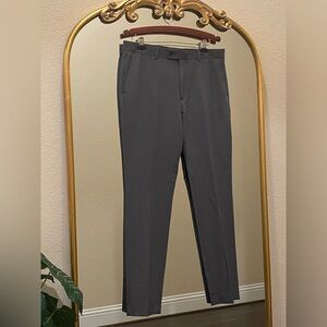 Savile Row Brixton Elegant Charcoal Men's Dress Pants Size 36W 34L